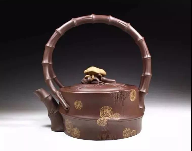 10種最美花器提梁壺，精美別致雕花紫砂壺!