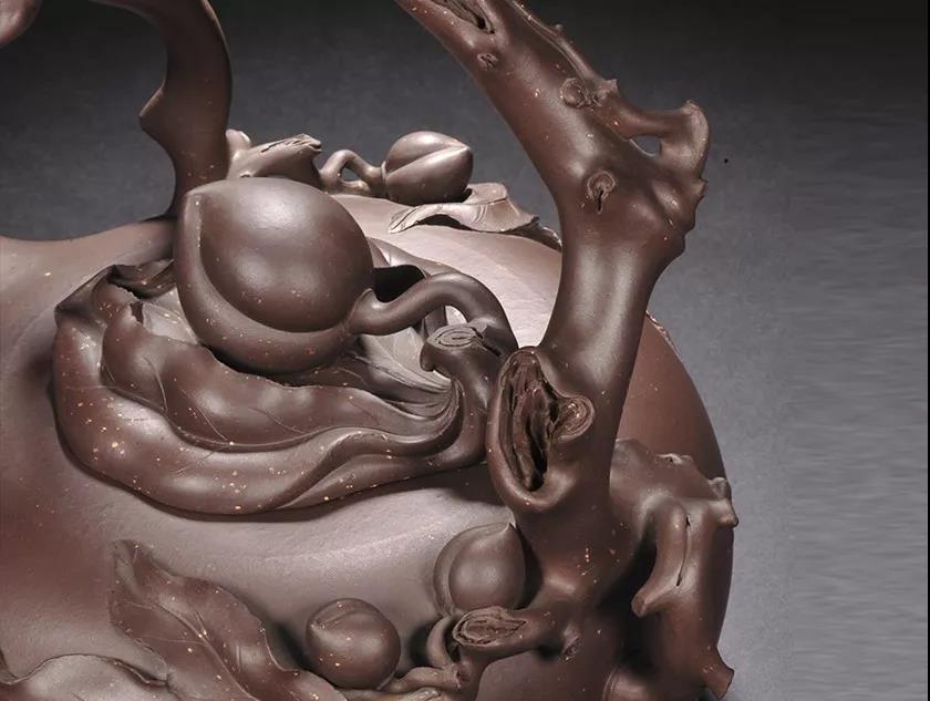 10種最美花器提梁壺，精美別致雕花紫砂壺!