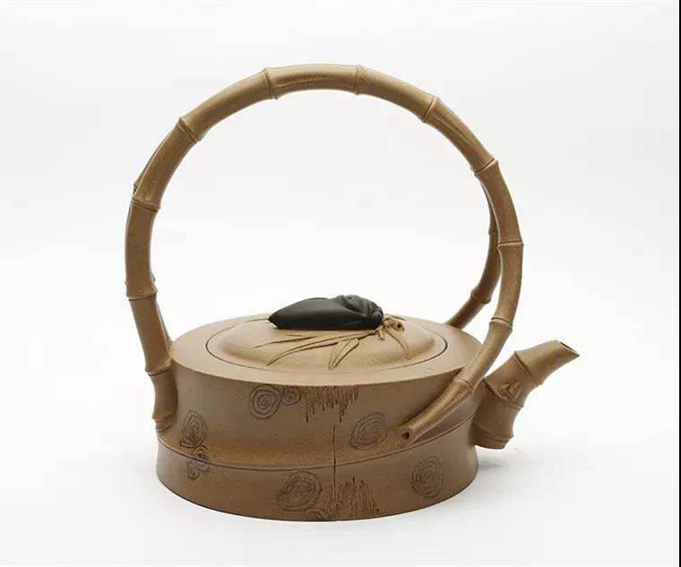 10種最美花器提梁壺，精美別致雕花紫砂壺!