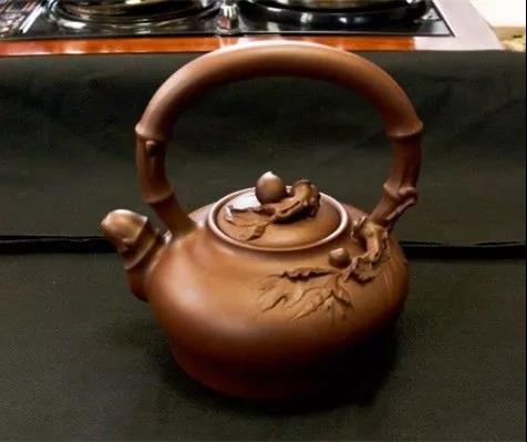 10種最美花器提梁壺，精美別致雕花紫砂壺!